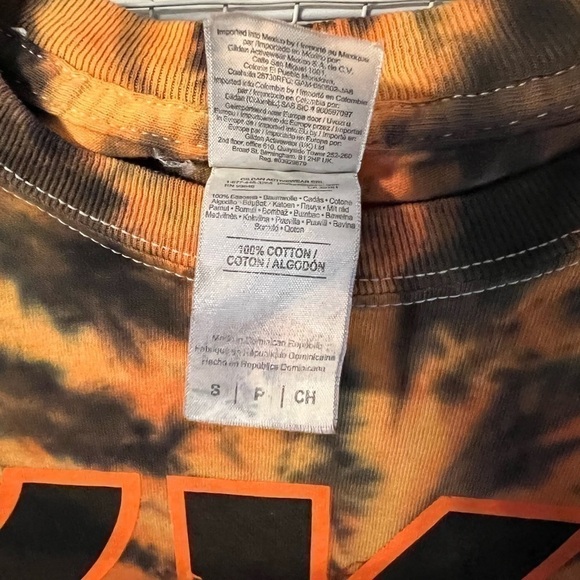 KISS End Of The Road World Tour Two-Sided Reverse Tie-Dye T-Shirt S - Picture 4 of 4